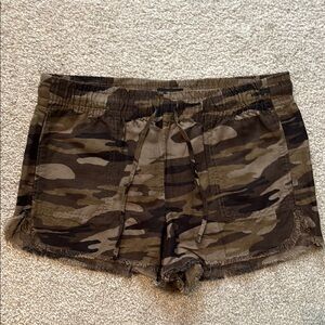Express Camo Print Shorts